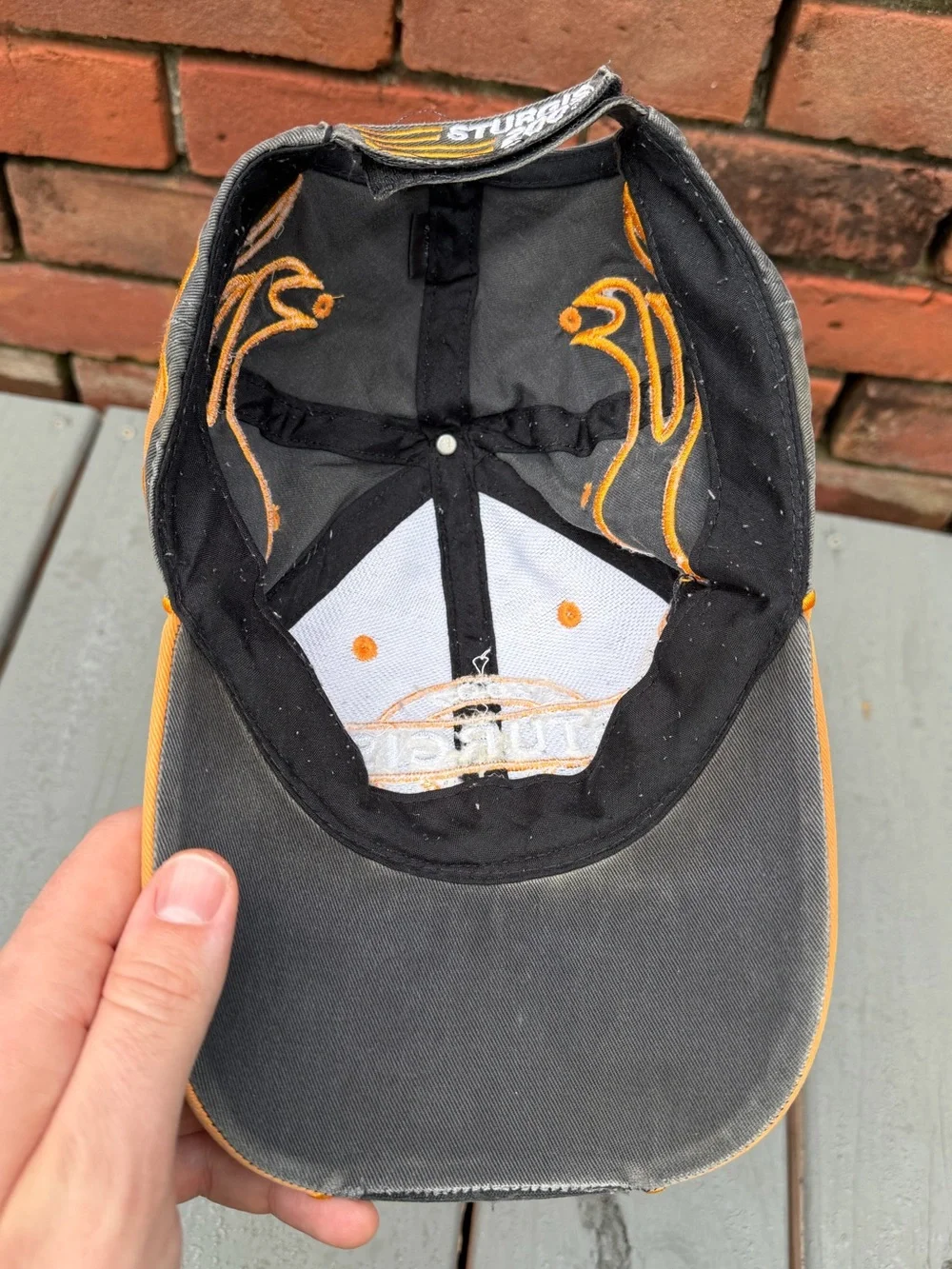 Sturgis 2007 Motorcycle Rally Distressed Hat - Picture 4 of 4